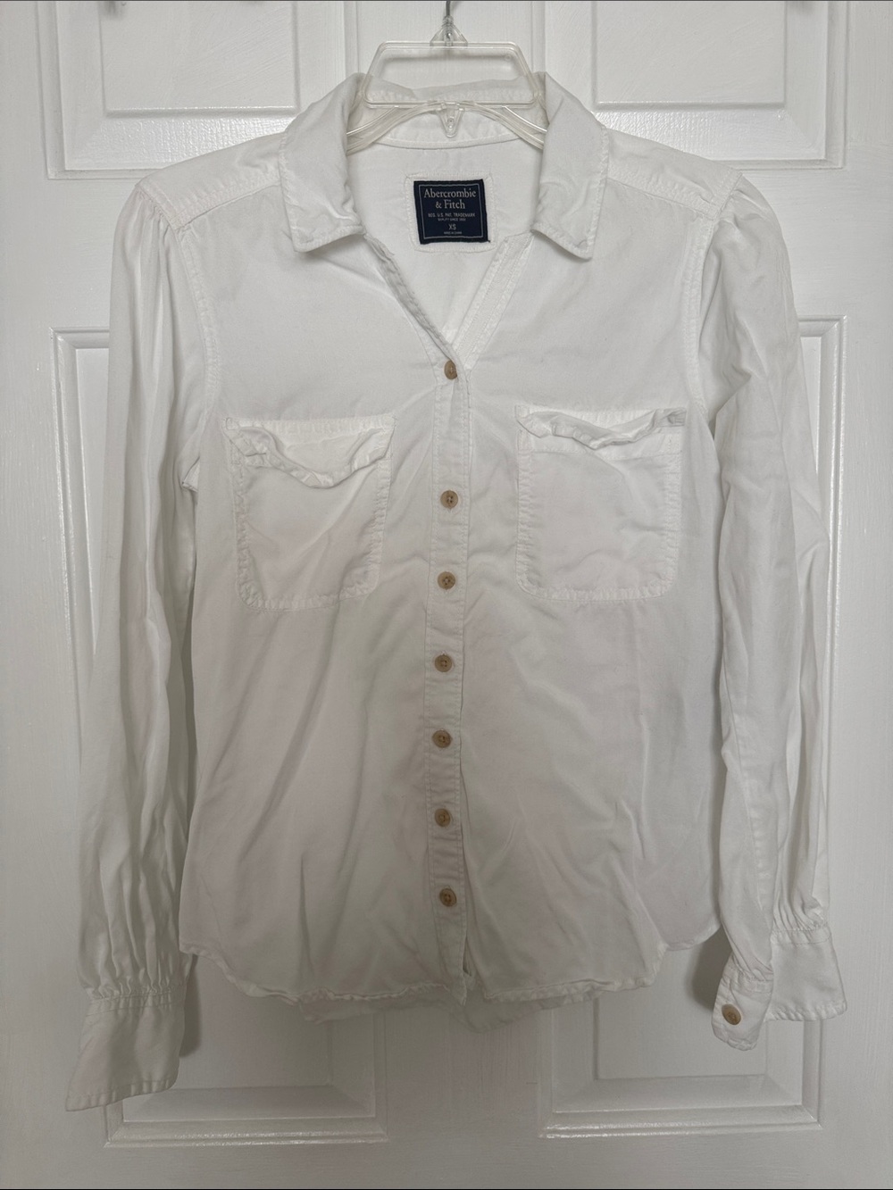 Abercrombie & Fitch white button up